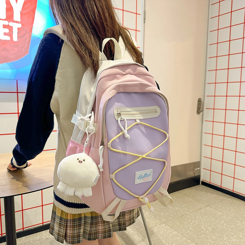 垣途者 高颜值书包初高中大学生日系 尼龙 双肩包 常规 女款 多色
