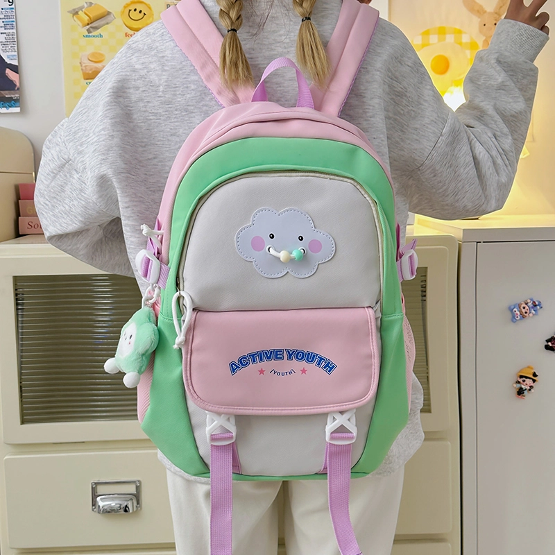 垣途者 日系可爱小清新书包韩版 尼龙 双肩包 常规 女款 多色