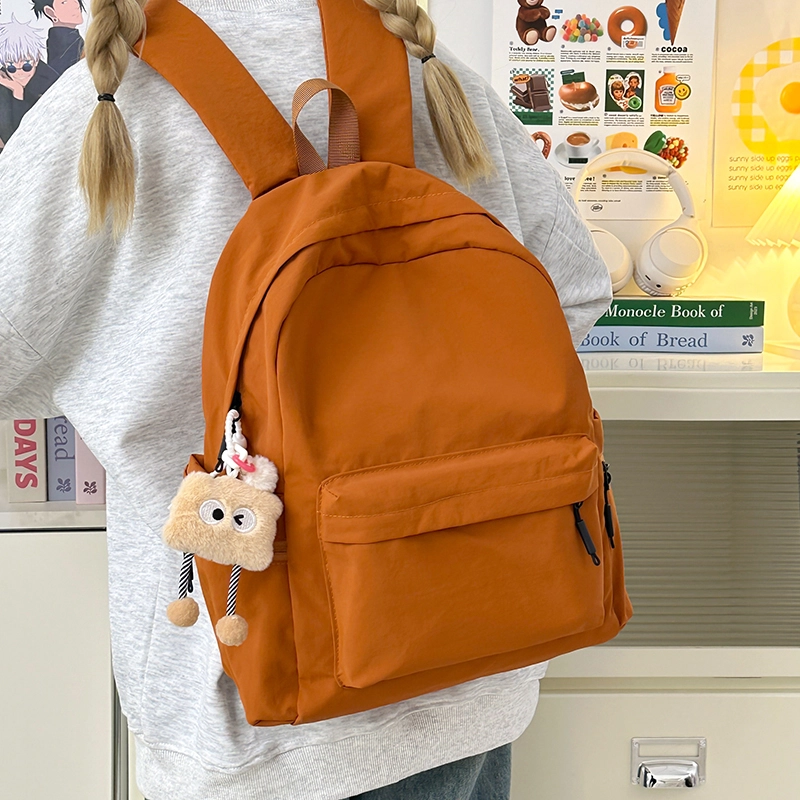 垣途者 简约百搭日系小清新学生书包初高中大学生 尼龙 休闲双肩包 常规 男女同款情侣款 多色