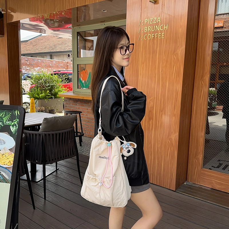 垣途者 多功能日系小清新百搭 尼龙 双肩包 女款 多色
