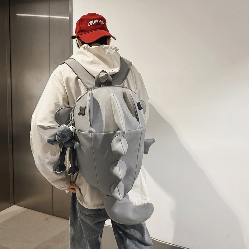 垣途者 街头潮流潮牌个性小众卡通动漫 尼龙 双肩包 男女同款情侣款 多色