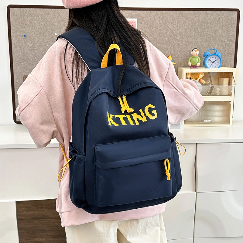 垣途者 高颜值简约休闲百搭学生书包初高中大学生 尼龙 韩版双肩包 男女同款情侣款 多色