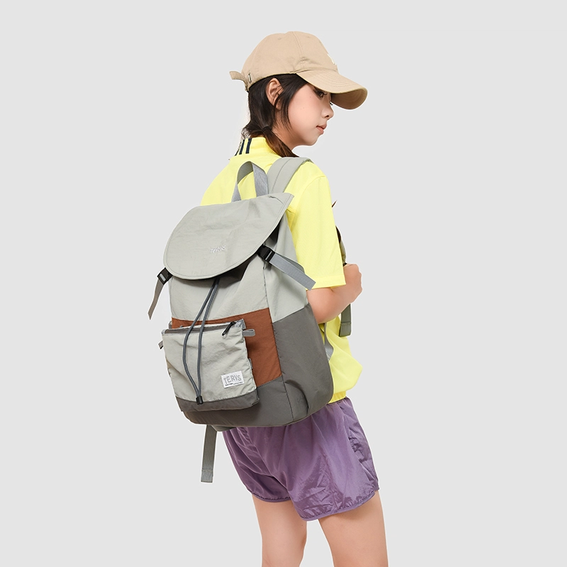 垣途者 撞色潮流初高中大学生百搭 牛津布 书包背包双肩包 女款 多色