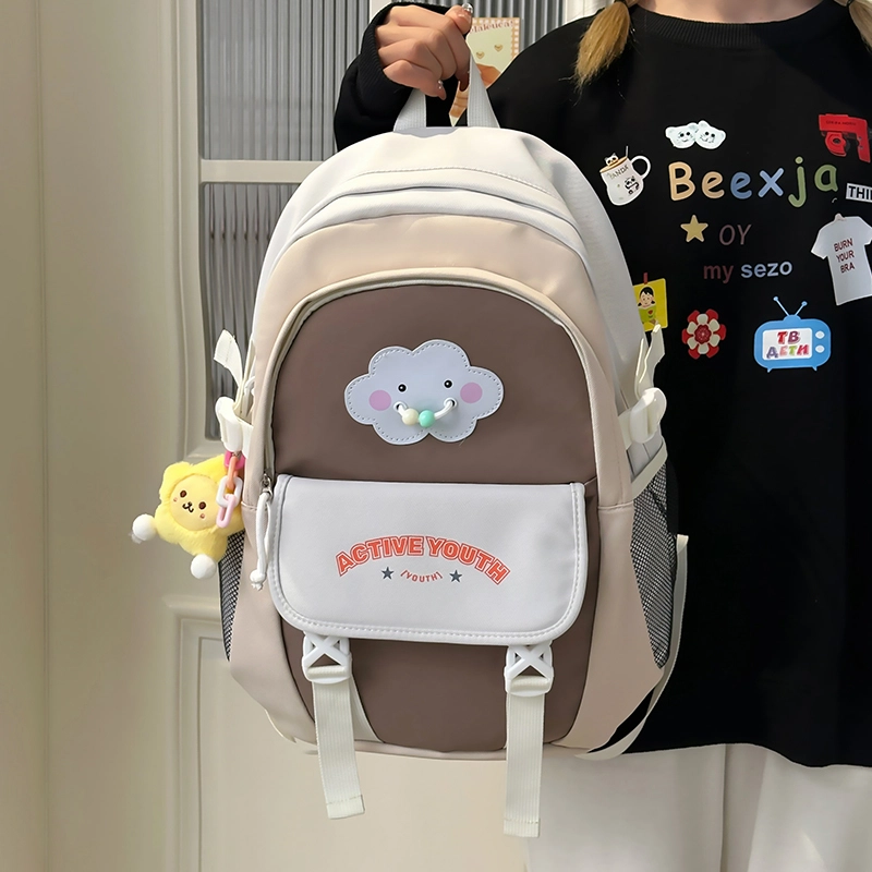 垣途者 日系可爱小清新书包韩版 尼龙 双肩包 常规 女款 多色
