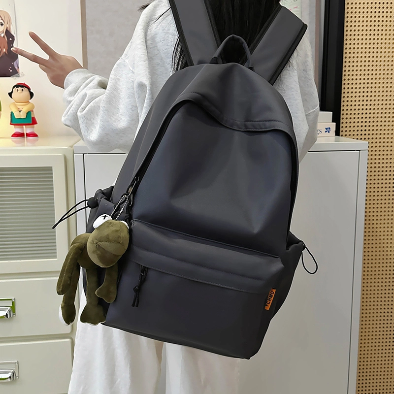 垣途者 纯色简约高级感百搭 尼龙 双肩包 男女同款情侣款 多色