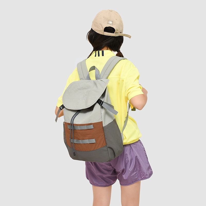 垣途者 撞色潮流初高中大学生百搭 牛津布 书包背包双肩包 女款 多色