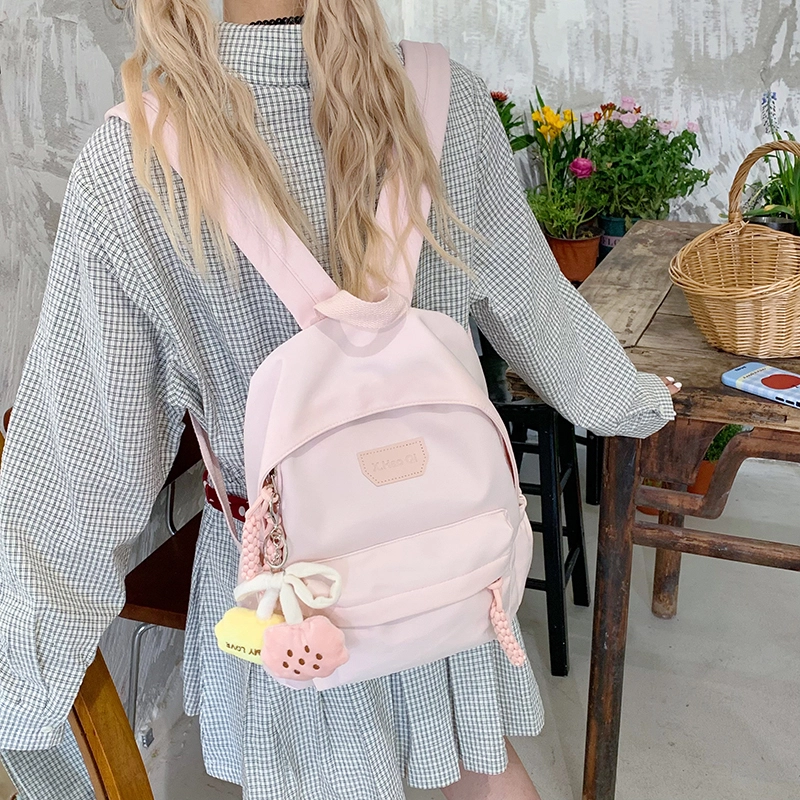 垣途者 日系可爱少女小清新韩版百搭 尼龙布 双肩包 女款 多色