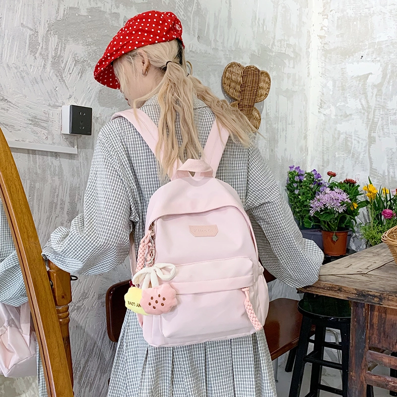 垣途者 日系可爱少女小清新韩版百搭 尼龙布 双肩包 女款 多色