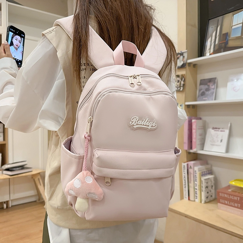 垣途者 日系小清新韩版百搭学生书包 尼龙 双肩包 常规 女款 多色