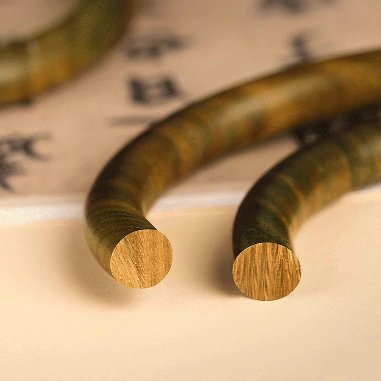 一世倾 招财纳福诸事顺遂招正缘旺桃花转运镯复古名族风平安镯旗袍汉服配饰禅意礼盒好运 檀木 手镯 男女同款情侣款
