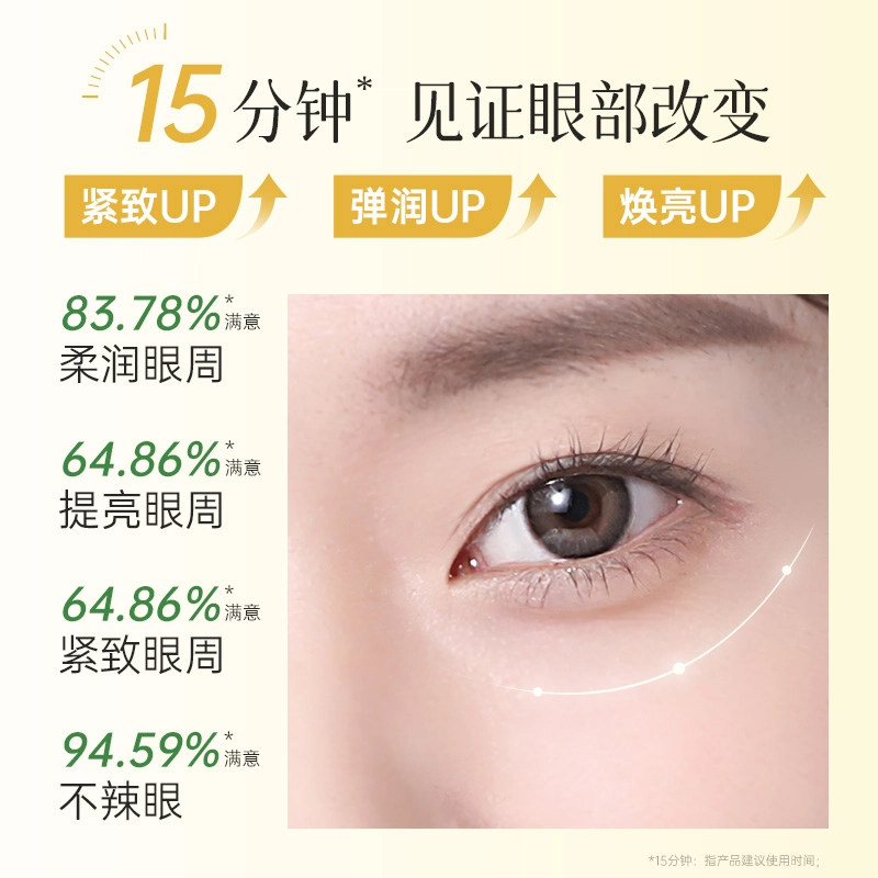 膜法世家 多效亮润眼膜贴 淡纹紧致保湿