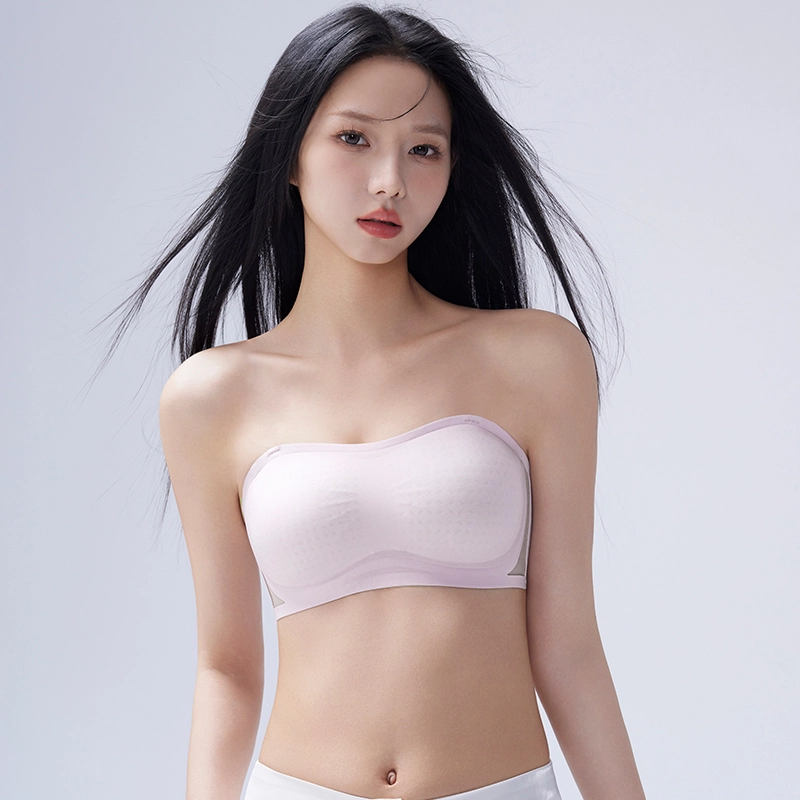健将 无肩带内衣小胸聚拢薄款防滑隐形抹胸裹胸无痕美背文胸 女款 礼袋装