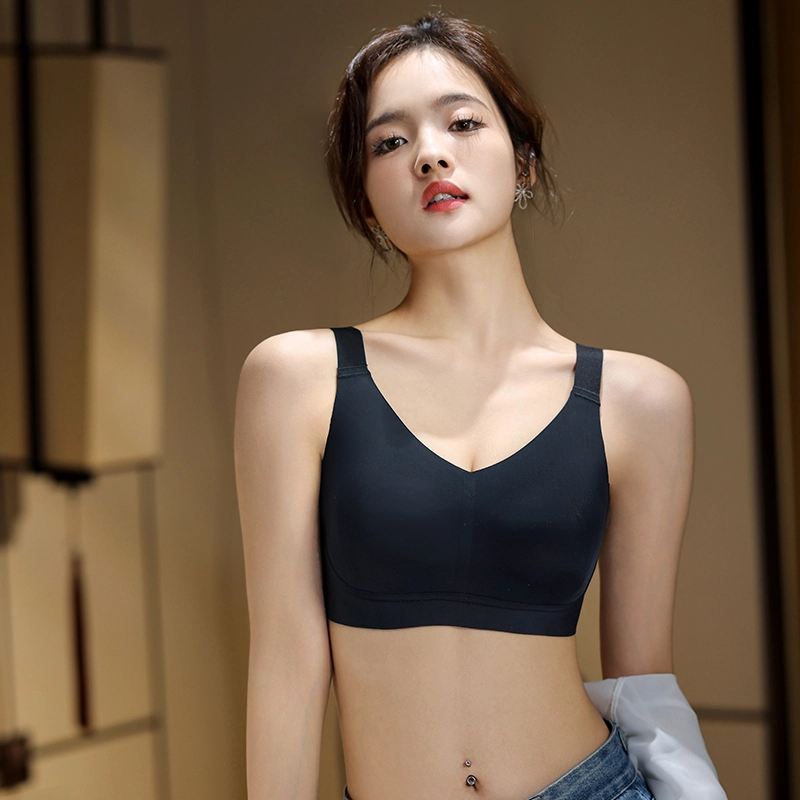 健将 内衣大胸显小侧收副乳防下垂美背胸罩薄款透气无痕文胸 女款 礼袋装