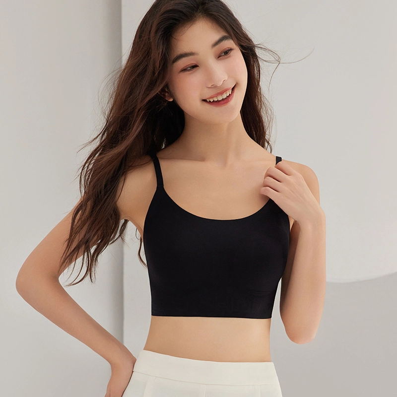 健将 无痕粉底液小胸聚拢内衣隐形舒适提拉防下垂美背文胸 女款