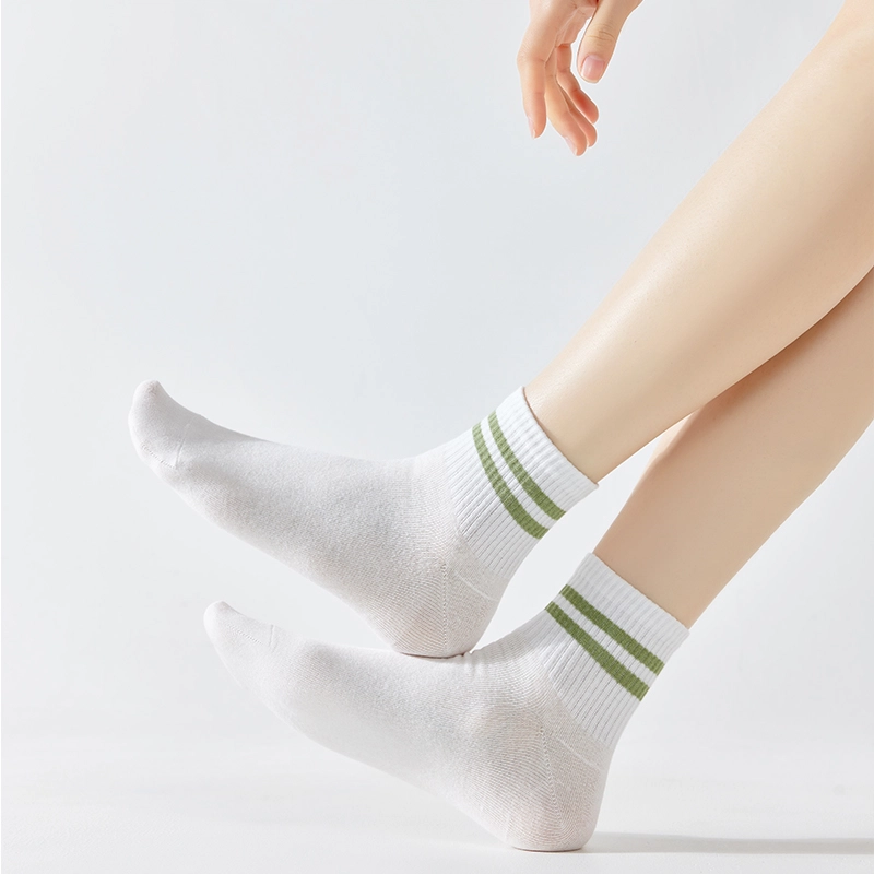 健将 吸汗透气抗菌防臭舒适中筒袜 女款 礼袋组合装