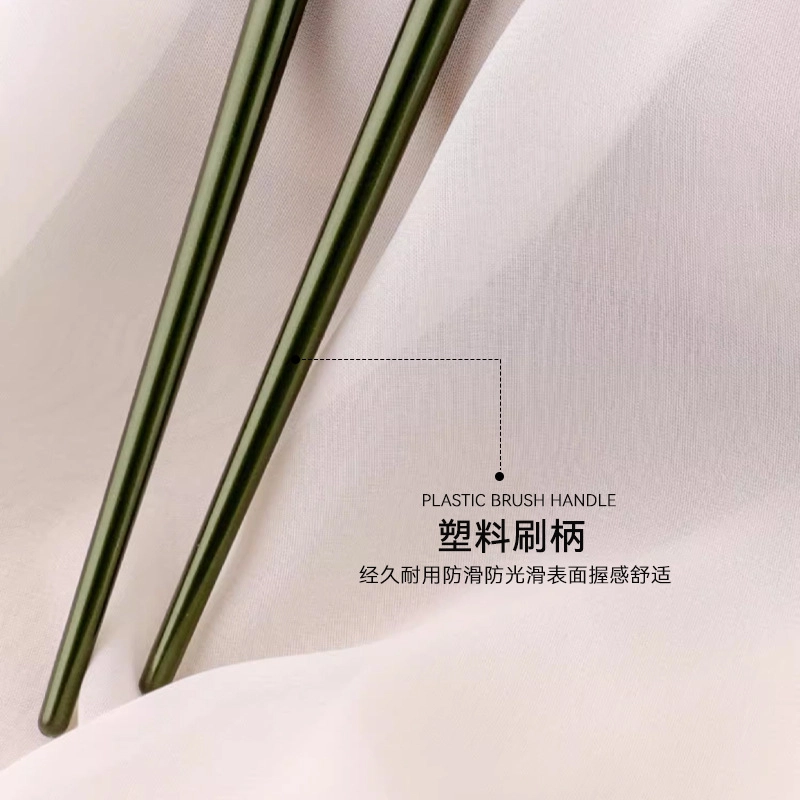 小狸同学  半扇形鼻影 化妆刷 修容细节