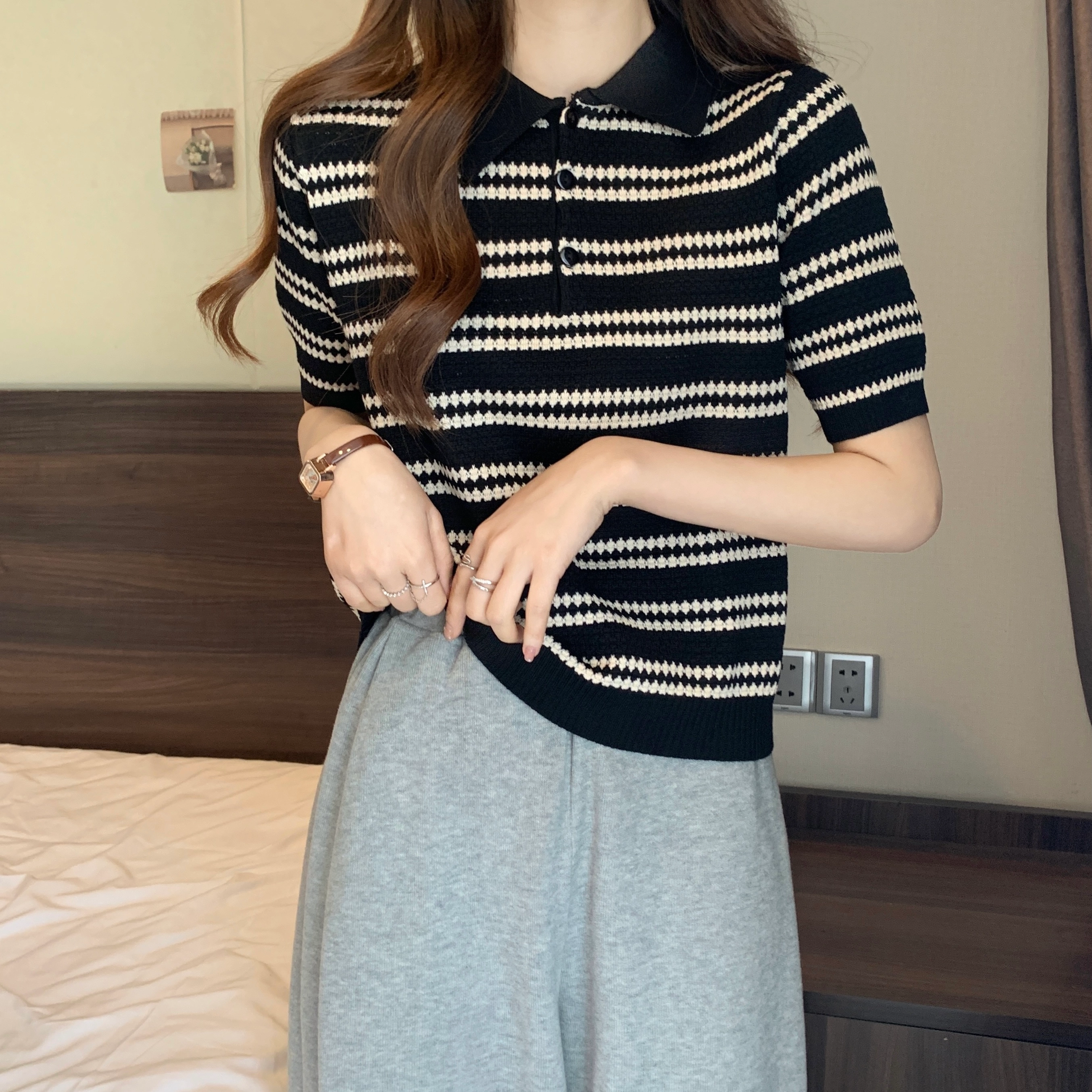 ABBY GODDESS polo T