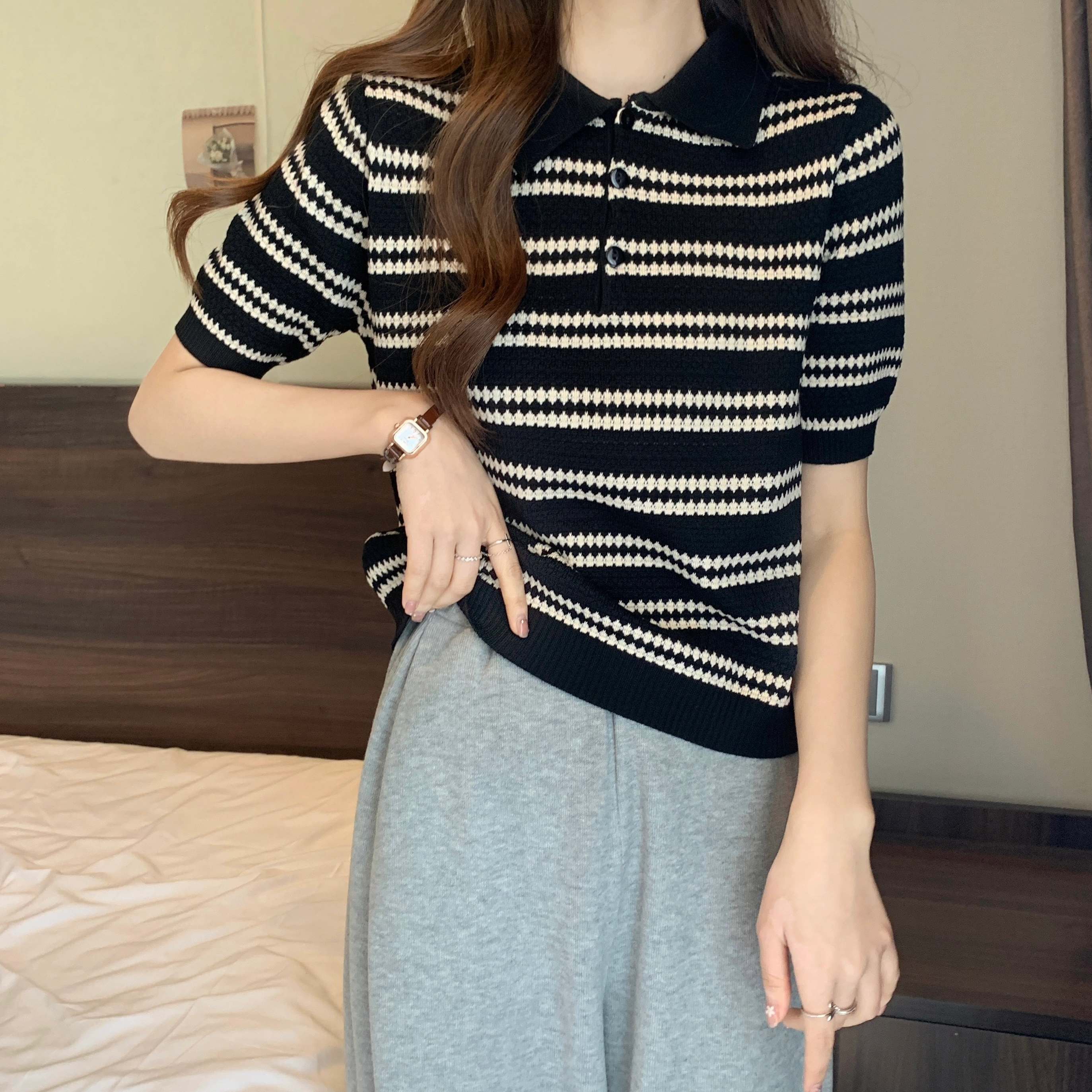 ABBY GODDESS polo T