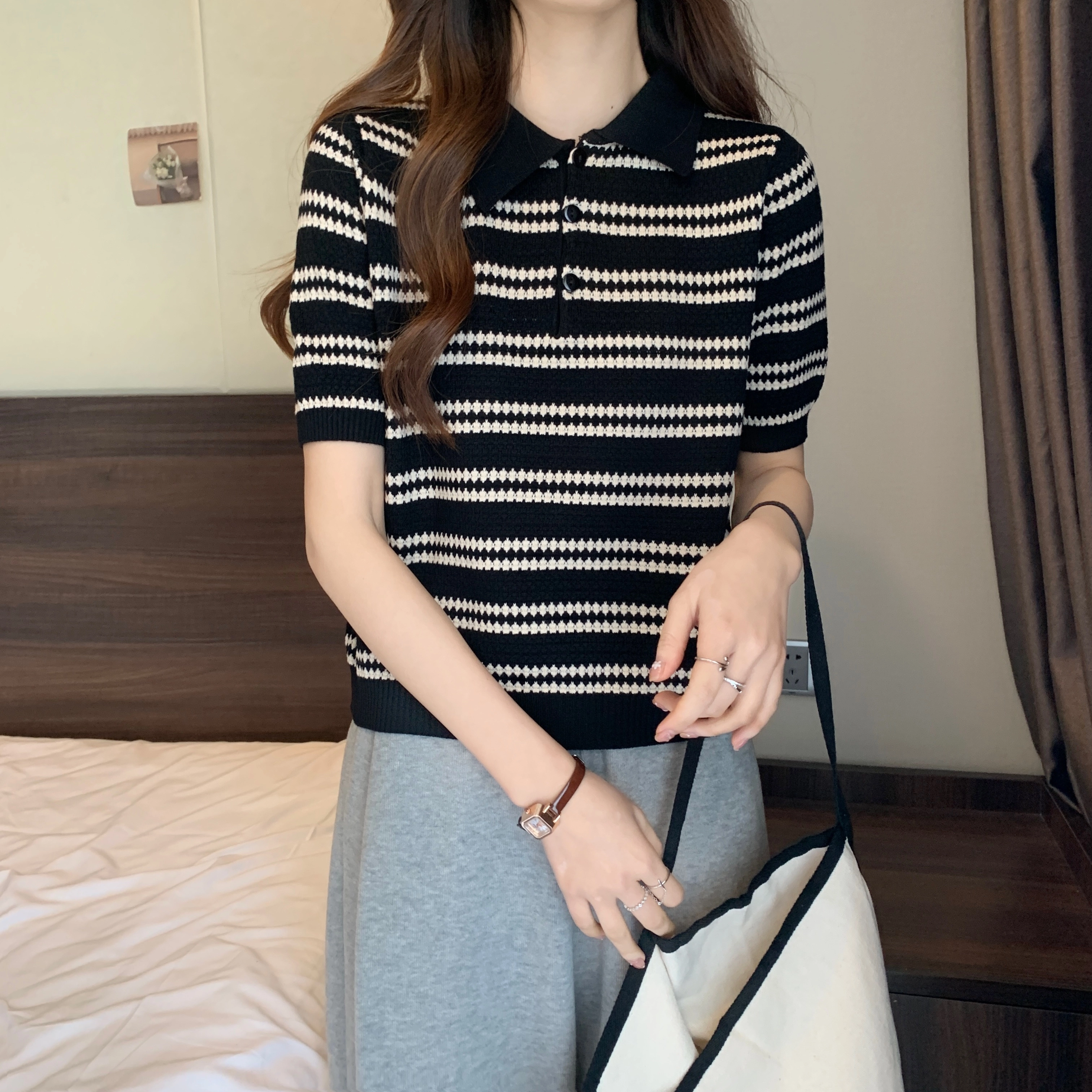 ABBY GODDESS polo T