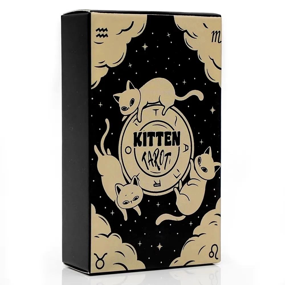喜顽童 小猫塔牌卡罗牌卡牌游戏桌游桌罗高颜值塔牌 扑克/德州/掼蛋/花切