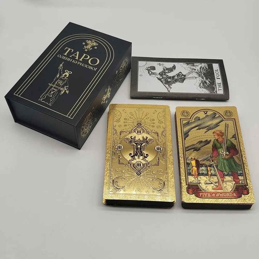喜顽童 韦特塑料金箔卡牌 扑克