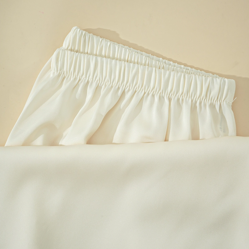 顶瓜瓜 带胸垫长袖长裤花边简约休闲舒适家居服睡衣套装 女款 图片色