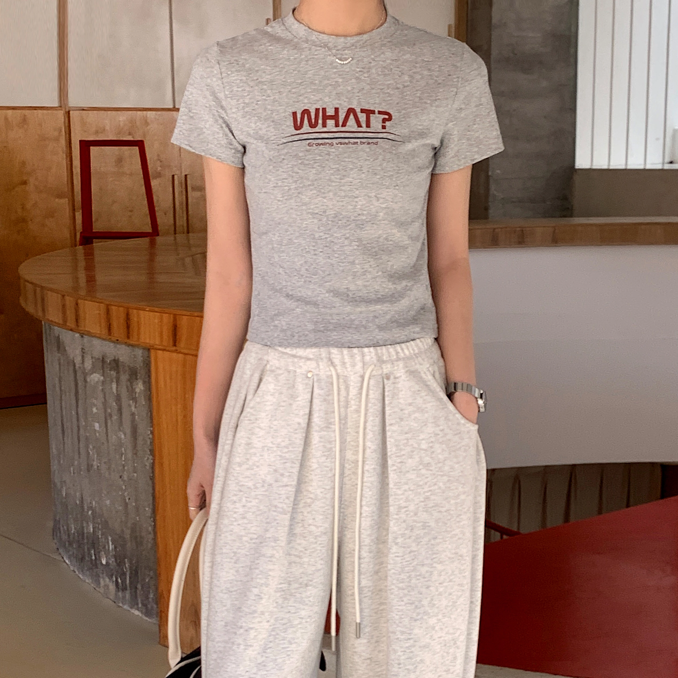 VS WHAT Logo T