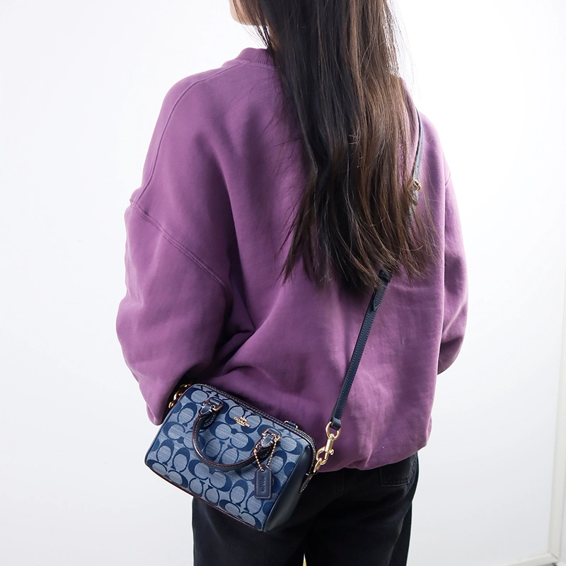 COACH Rowan 18 chambray diy