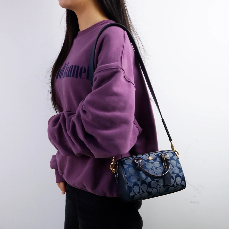 COACH Rowan 18 chambray diy