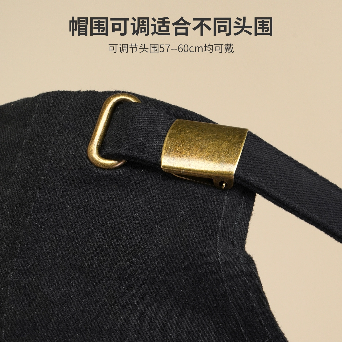 红豆 春秋潮搭时尚青年休闲百搭防晒舒适透气 棉 鸭舌帽 男女同款情侣款