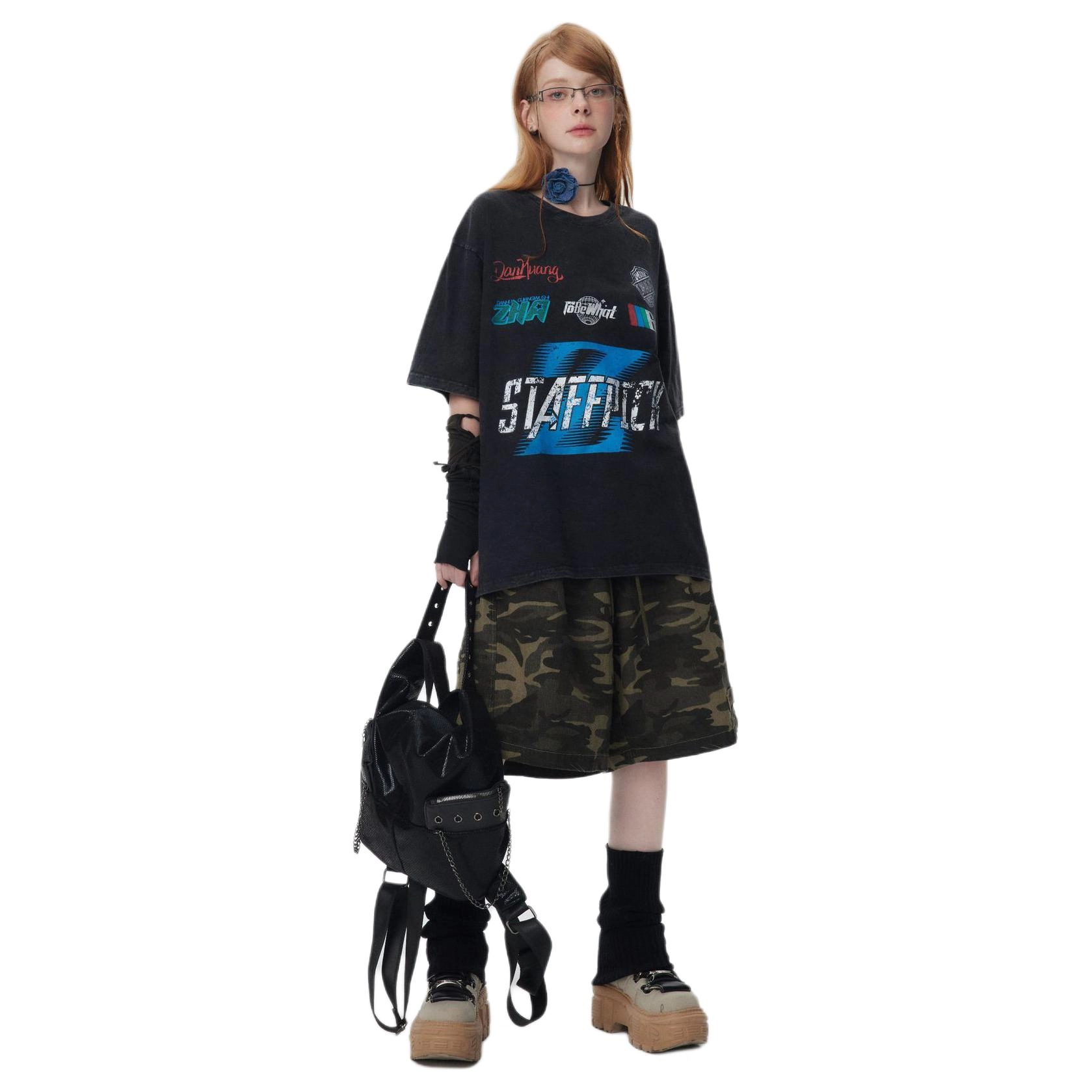 AMUNITS oversize T