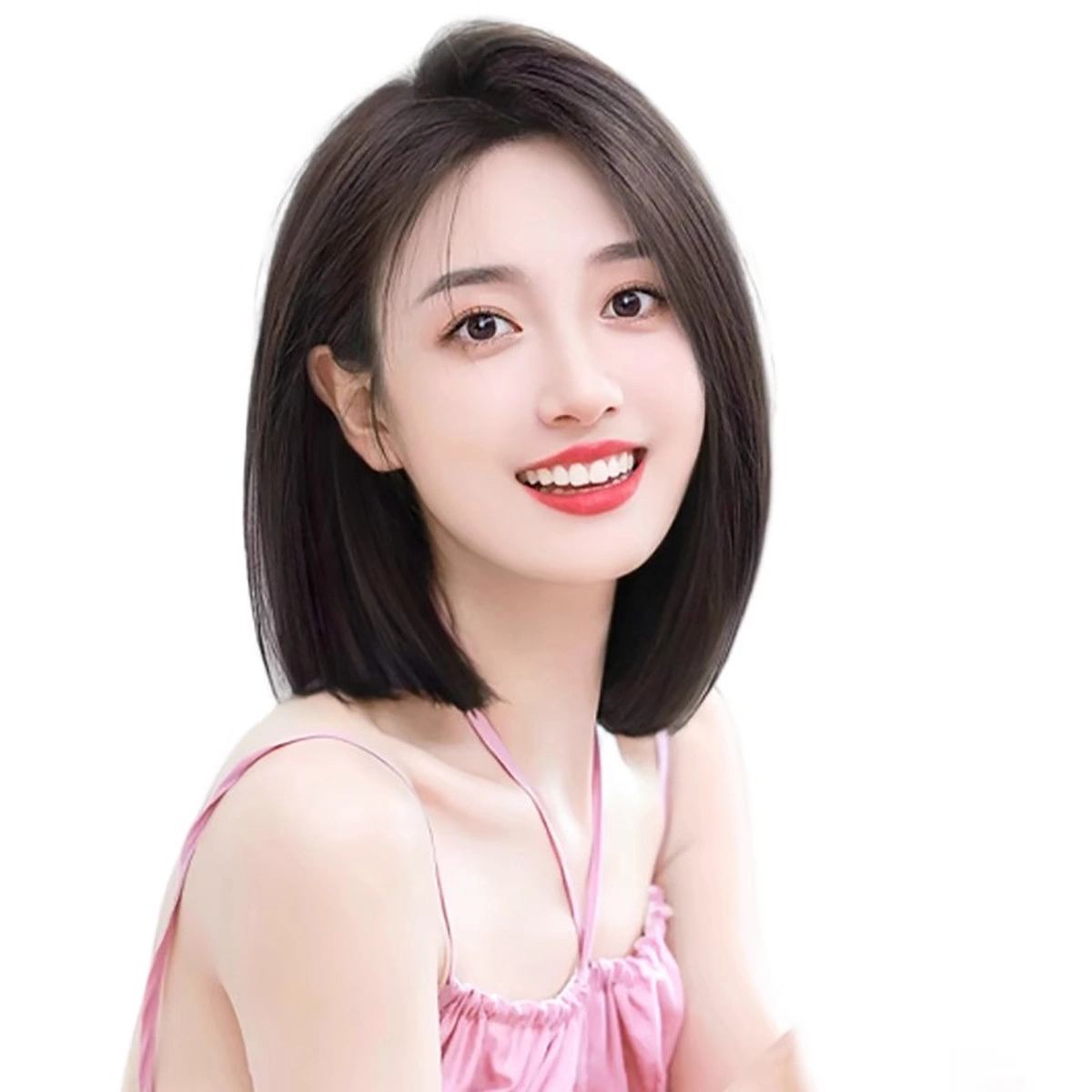 缪斯韵 补发蓬松增量全真发遮白发假发 自然前额无痕轻薄