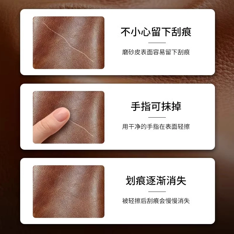 朴莱斯 适用苹果手表表带   疯马纹高级真皮   智能手表配件