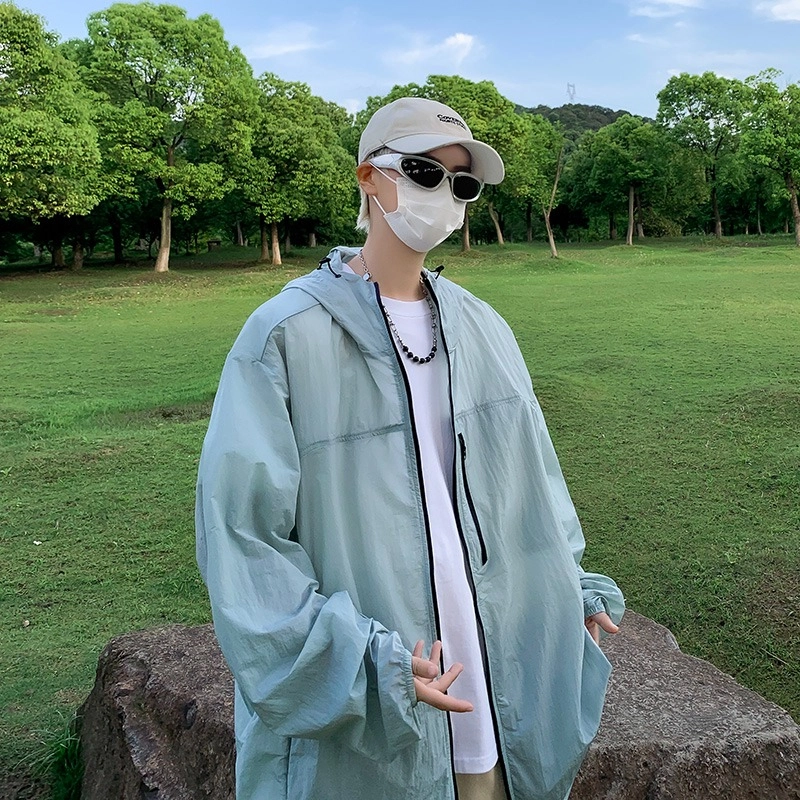木木兔 户外潮流设计感百搭慵懒风户外运动日常通勤防晒服 男款