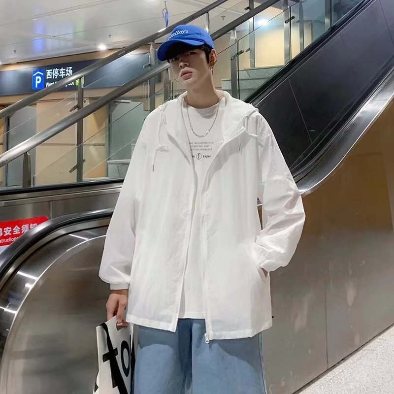 木木兔 薄款户外钓鱼服透气外套潮防晒服 男款