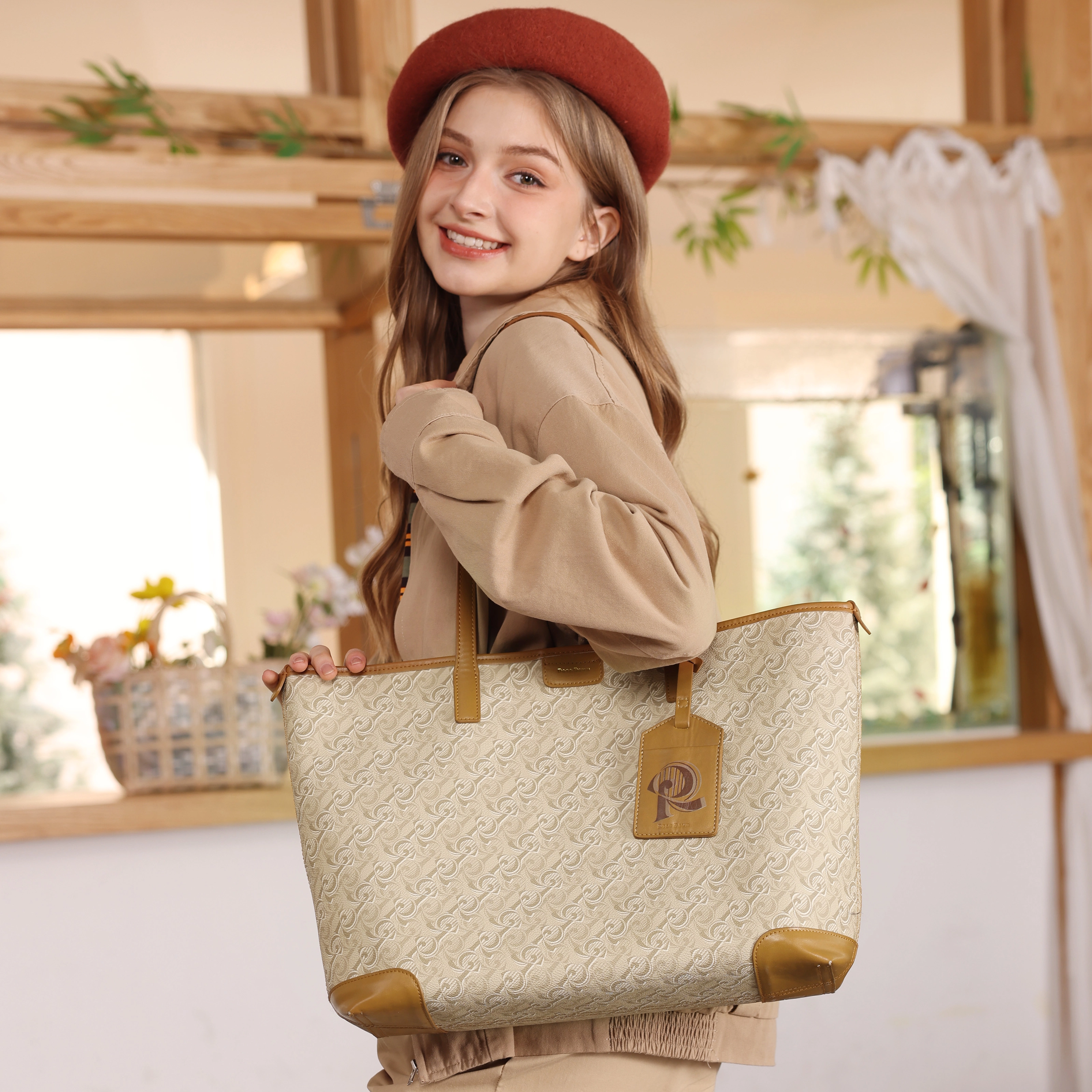 ROSEDAWN PVC Tote