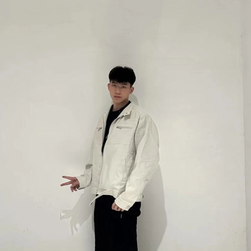 黑马漫画 美式复古立领工装百搭休闲夹克外套 男女同款
