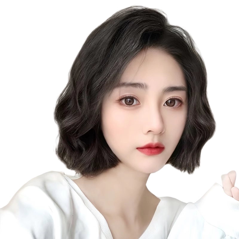 黛姿假发片女头顶卷发高颅顶垫发片增发量