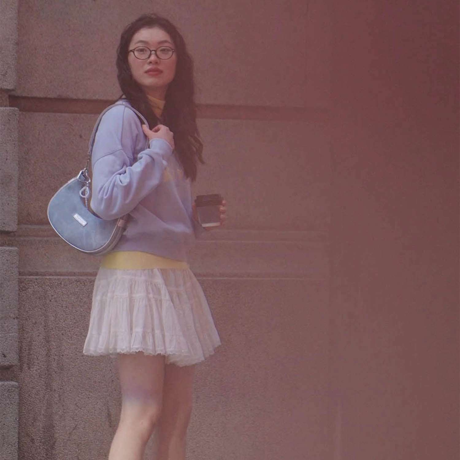 森马 洋气精致 合成革 新月包单肩包 女款 多色