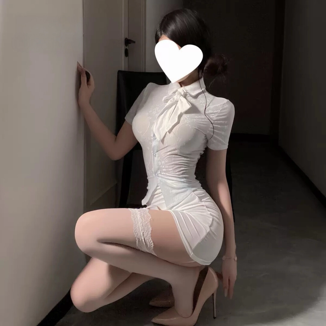 轻迎 小清新甜美韩系舒适透气弹力睡衣套装 女款