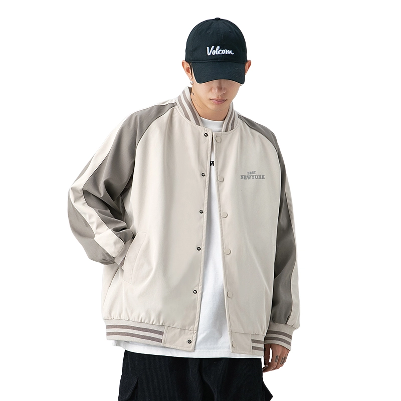 轻迎  男士运动男生外套衣服夹克棒球服 男款
