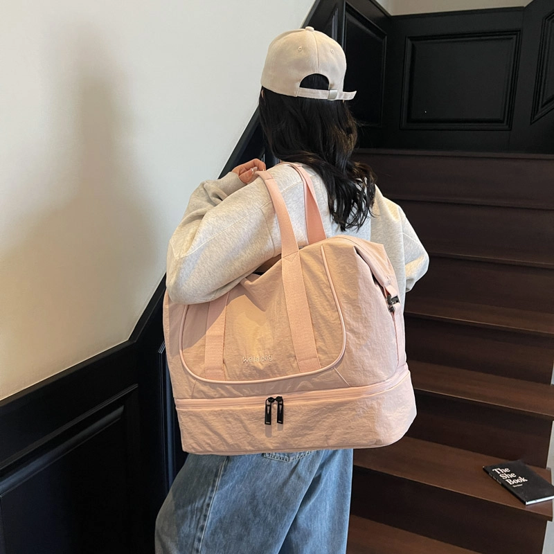 普乐威 简约纯色百搭 尼龙 单肩斜挎手提包 男女同款情侣款 多色