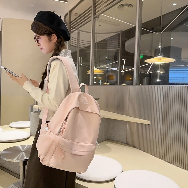 普乐威 轻便简约百搭日系通勤 尼龙 双肩包 男女同款情侣款 多色