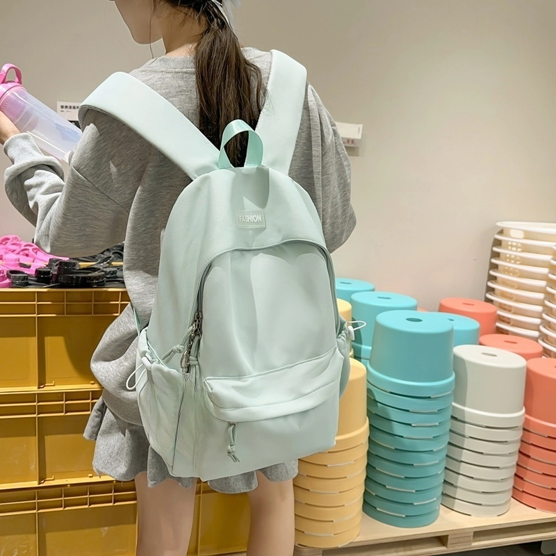 普乐威 轻便简约百搭日系通勤 尼龙 双肩包 男女同款情侣款 多色