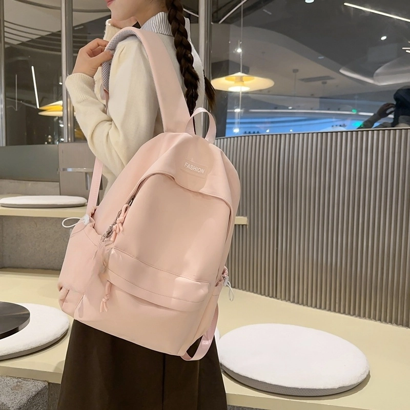 普乐威 轻便简约百搭日系通勤 尼龙 双肩包 男女同款情侣款 多色