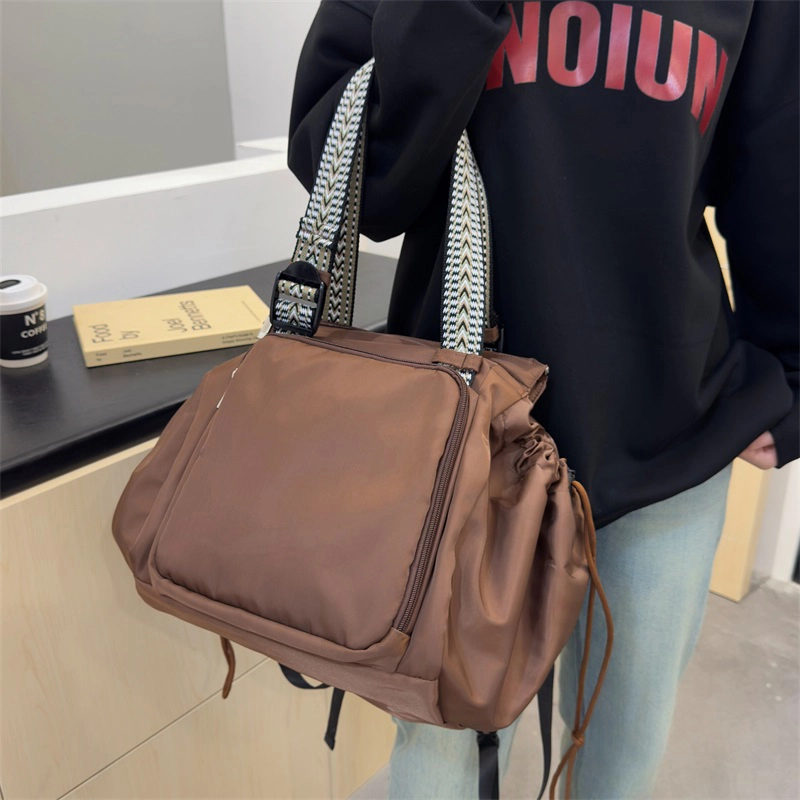 普乐威 时尚简约收纳多功能 牛津布 手提单肩双肩包 男女同款情侣款 多色