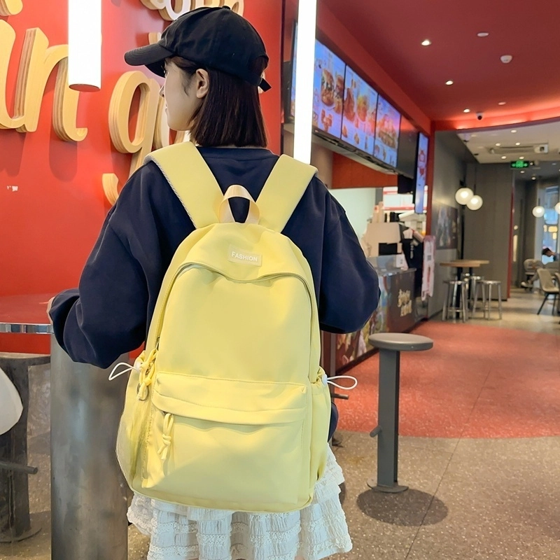 普乐威 轻便简约百搭日系通勤 尼龙 双肩包 男女同款情侣款 多色