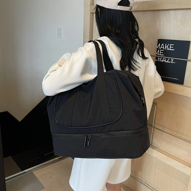 普乐威 简约纯色百搭 尼龙 单肩斜挎手提包 男女同款情侣款 多色