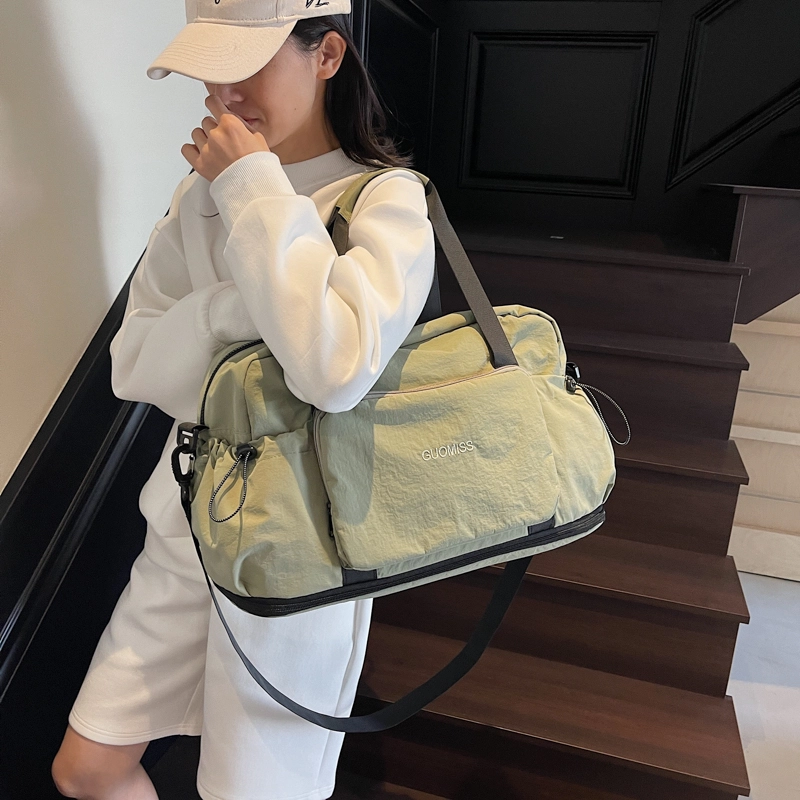 普乐威 韩版百搭旅行短途轻便时尚 布 单肩手提包 男女同款情侣款 多色