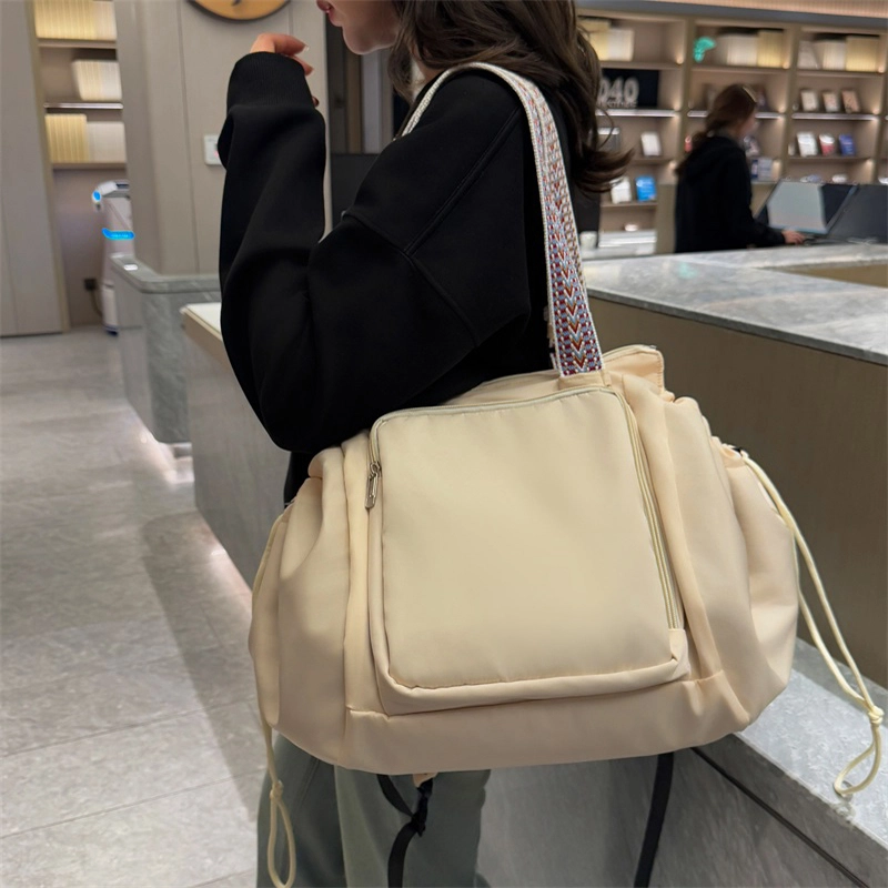 普乐威 时尚简约收纳多功能 牛津布 手提单肩双肩包 男女同款情侣款 多色